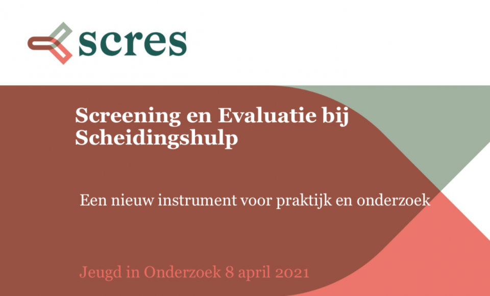 Scheidingshulp in kaart met de SCRES